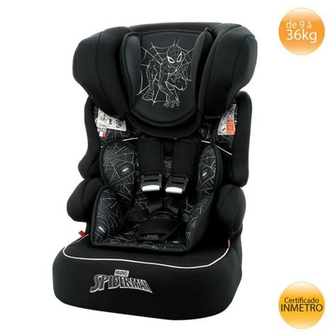 Cadeira De Carro Beline Luxe Homem Aranha De 9 A 36Kg Marvel