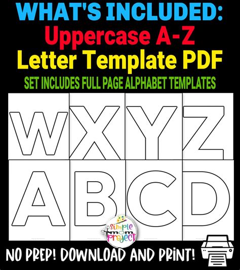 Uppercase I Template