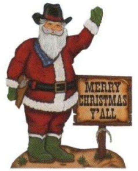 Cowboy Santa And Clipart