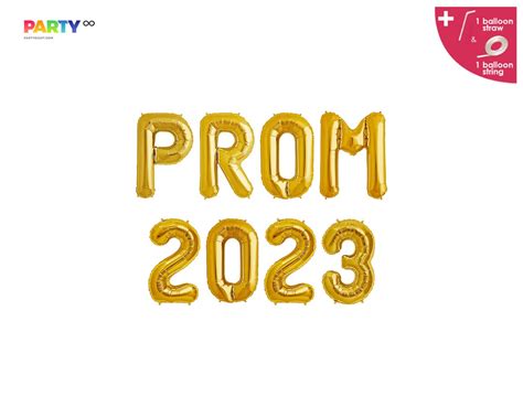 PROM 2023 Balloon Banner Prom Decoration Prom Sign Prom 2023 High ...