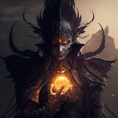 Elfo Senhor Das Trevas Dark Lord Elf Character Art Music Musica