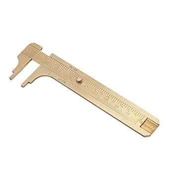 Maxmartt Brass Caliper Sliding Pc Brass Sliding Gauge Vernier Caliper