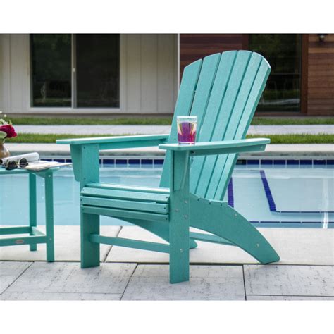 Polywood Nautical Curveback Adirondack Chair Ad