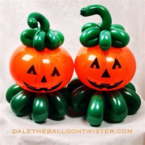 Calabazas Hechas A Base De Globos Para Celebraci N De Halloween