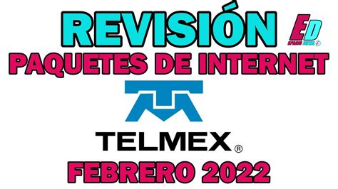 Nuevos Paquetes Telmex Hogar Internet Y Telefon A E Internet