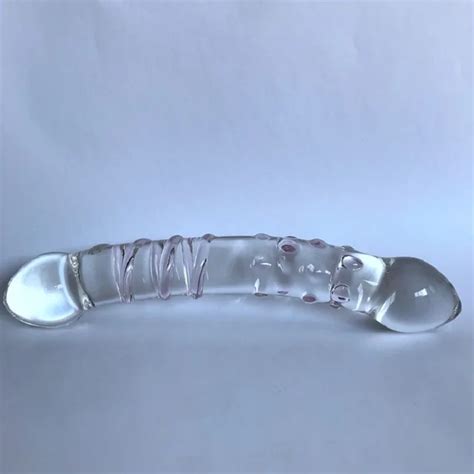 Looking For Custom Double Headed Dildo Pyrex Glass Crystal Fake Penis