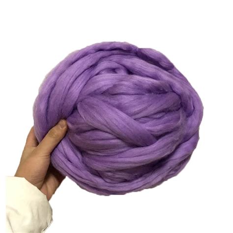 Roving Fiber 21 23 Micron Merino Wool Roving Tops 100 Merino Wool