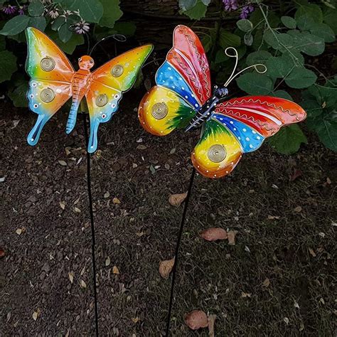 Multicolor Stainless Steel Metal Garden Stakes For Decoration At Rs