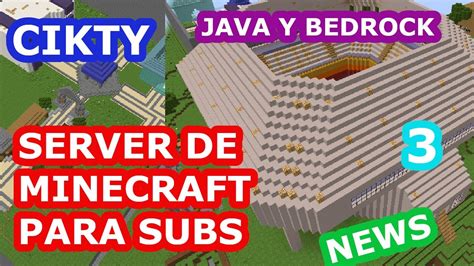 Cikty News Noticias De Mi Server De Minecraft Para Subs De