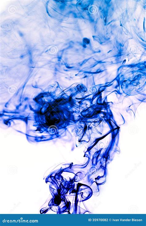 Blue Smoke Abstract Background Stock Photo Image Of Effect Colored