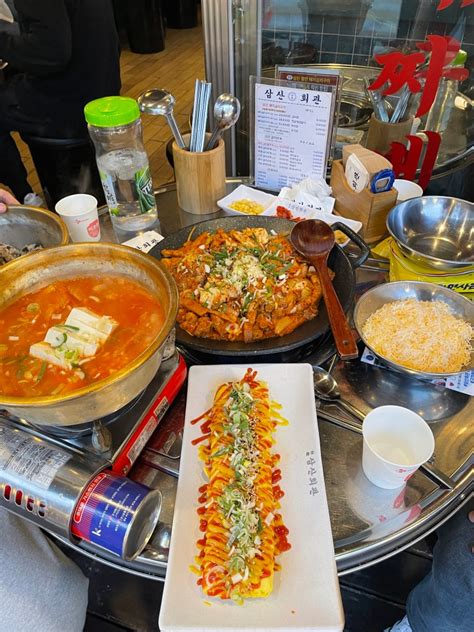 교대역 맛집 삼산회관 교대점 찐 김치찌개 돼지김치구이 맛집 소주 필수 맛집 네이버 블로그