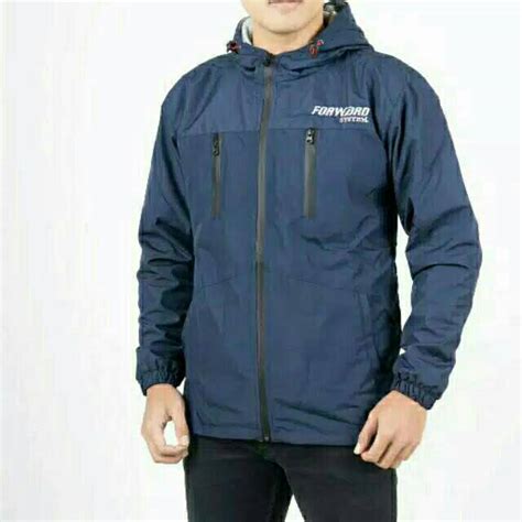 Jual Jaket Parka Parasut Pria Gunung Motor Training Forward Shopee