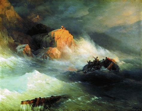 Shipwreck By Ivan Aivazovsky Useum