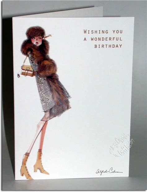 Alfredo Cabrera Illustrator Open Greeting Card Wonderful Birthday