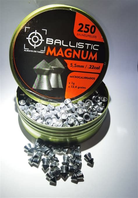 Ballistic Air Guns Pellets Magnum 4555mm 250s