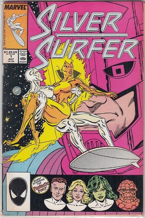 Silver Surfer 2nd Series 1 Vgfn Collectors Edge Comics