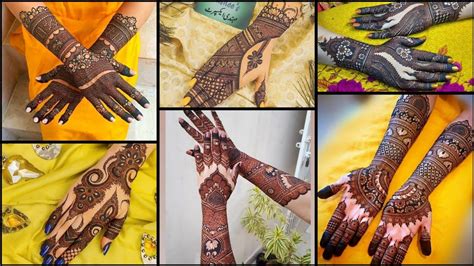 Full Hand Kashees Bridal Mehndi Designs Latest Bareek Kashees