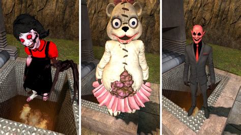 DESTROYING ALL DARK DECEPTION MAMA BEAR ANIMATRONICS Five Nights At