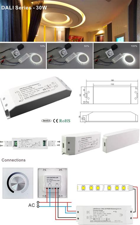 Sc Power W V Led Dali Dimming Driver For Led Module Ip View Led