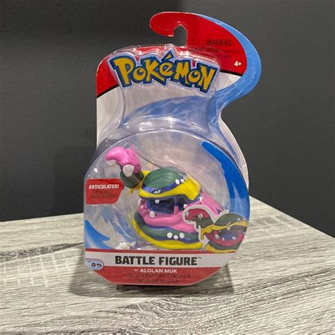 Pokemon Toys Pokmon Battle Figures Season Alolan Muk Collectable