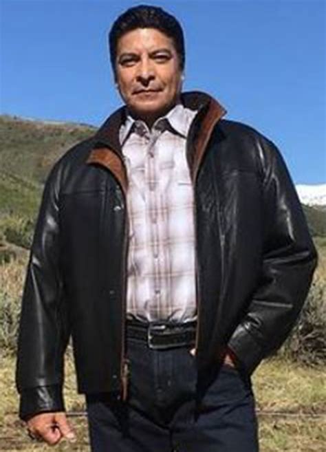 Thomas Rainwater Leather Jacket Yellowstone Gil Birmingham