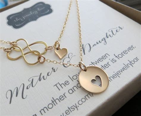 Mother Of The Bride T Mother And Daughter Necklace Mother Of The