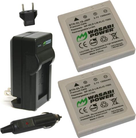 Amazon Wasabi Power Battery Pack And Charger For Fujifilm Np