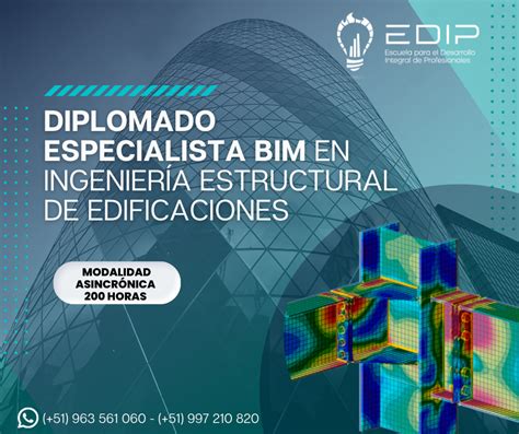 Especialista Bim En Ingenier A Estructural De Edificaciones Escuela