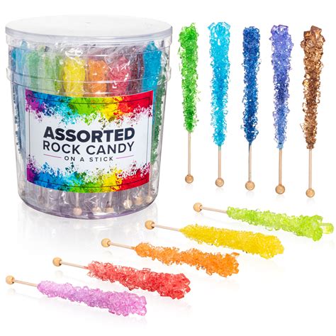 Candy Envy Assorted Rock Candy, Assorted Flavors, 36 Ct. Individually Wrapped - Walmart.com