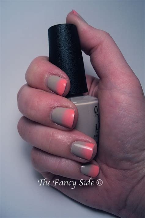The Fancy Side Nude To Neon Ombre