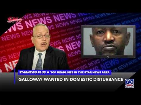 Galloway Wanted In Domestic Disturbance Youtube