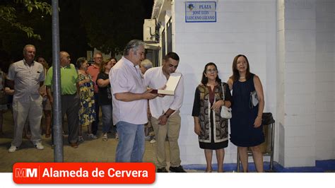 Homenajea al exalcalde José Luis Lizcano en las fiestas a San Lorenzo