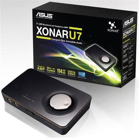 Asus Lance La Xonar U7 Une Carte Son USB Le Comptoir Du Hardware