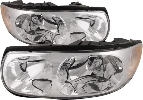 Amazon HEADLIGHTSDEPOT Chrome Housing Halogen Headlights