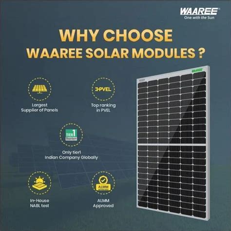 Waaree Solar Panel Wp At Rs Watt Solar Panel In Thane Id