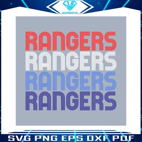 Texas Rangers World Series Baseball SVG File For Cricut