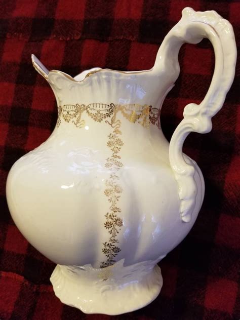 Vintage Homer Laughlin Pitcher Etsy