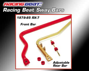 Sway Bar Front For 79 85 RX 7 Racing Beat