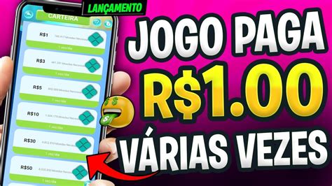 JOGOS que PAGAM DINHEIRO de VERDADE Saque R 1 00 Várias Vezes App