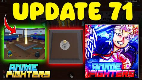 🚨hoy Update 71 De Anime Fighters Roblox Youtube