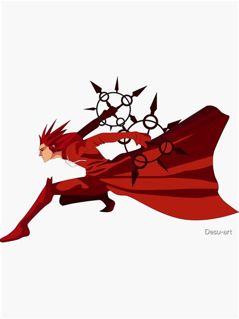 De Su Art Axel Sticker For Sale By Desu Art Redbubble