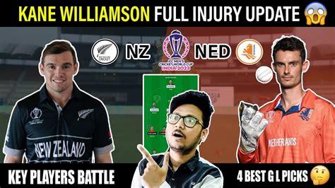 NZ Vs NED Dream11 Team NEW ZEALAND Vs NETHERLANDS WORLD CUP Match