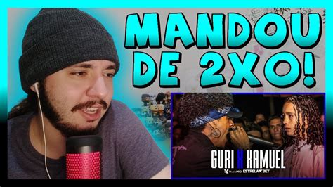 GURI X XAMUEL PRIMEIRA FASE 322ª Batalha da Aldeia REACT BAUEB