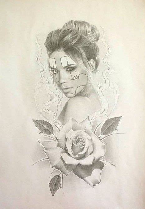 Pin by Mehmet Tattooartist on Gangster dövmeleri. | Chicano drawings ...