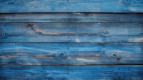 Vintage Timber Distressed Blue Wooden Planks Background Vintage Wood