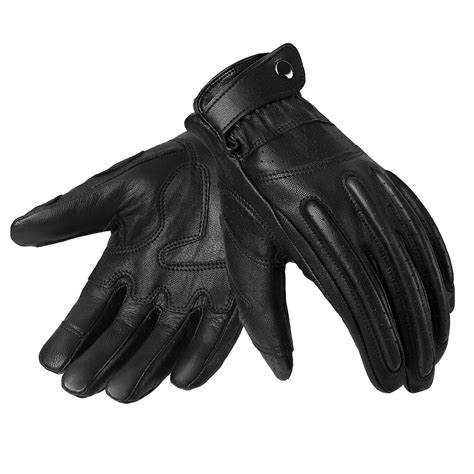 Ozero Motorcycle Gloves For Men Genuine Leather Touchscreen Motorbike