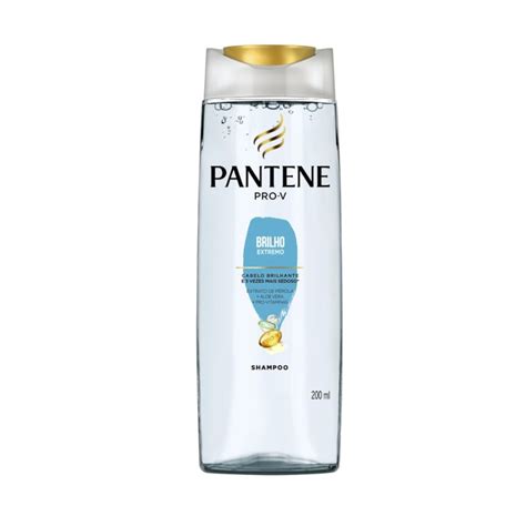 Shampoo Pantene 200 Ml Brilho Extremo Lojaslivia