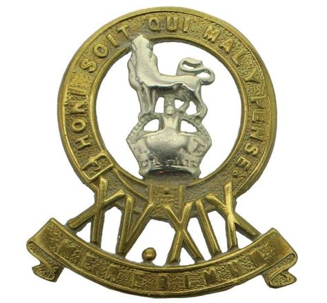 WW2 15th 19th The Kings Royal Hussars Regiment King S Cap Badge