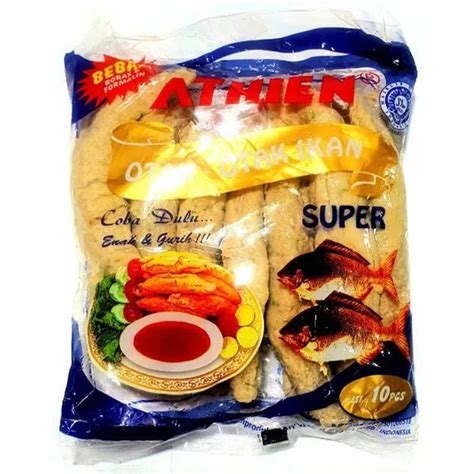 Jual ATHIEN Otak Otak Ikan Super Isi 10 Pcs Shopee Indonesia