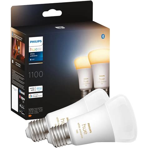 Philips Hue Led Leuchtmittel E White Ambiance X Lm Er Pack